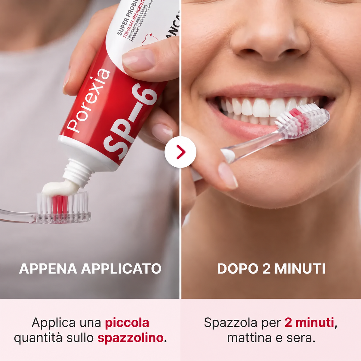 Dentifricio Sbiancante Probiotico Porexia™