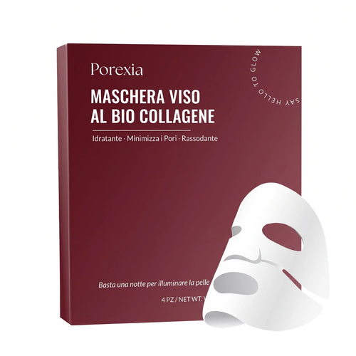 5 Maschere Viso al Collagene Porexia™